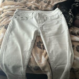 White true religion jeans